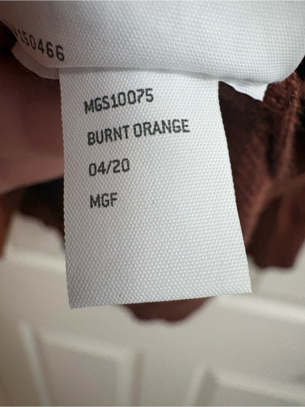 Artefact 100% merino wool hooded sweatshirt hoodie burnt orange comfy men's L - Picture 6 of 6
